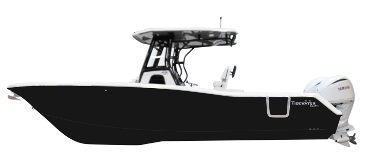 Overhead Image of Tidewater Boats 2025 BW